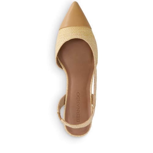BERNARDO FOOTWEAR BERNARDO FOOTWEAR MONROE CAP TOE PUMP