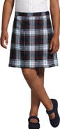 Lands' End School Uniform Girls Plaid Box Pleat Skirt Top of the Knee