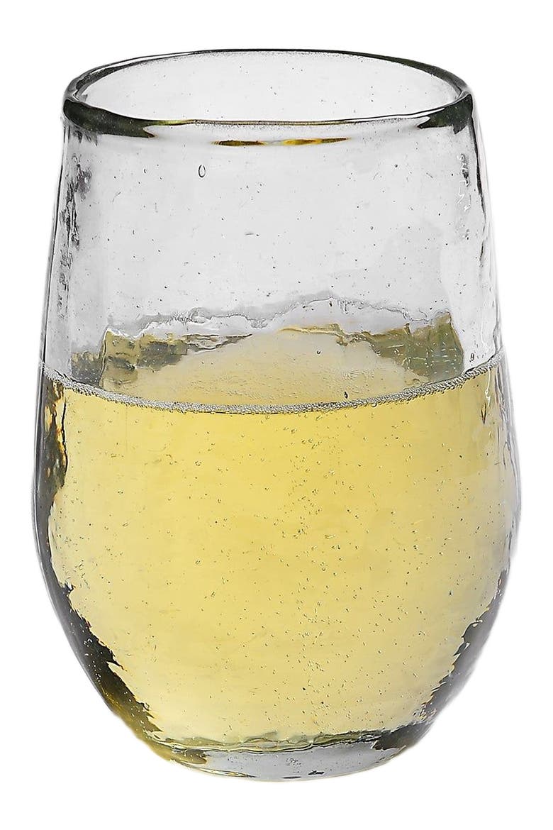 Pebbled Small Glasses - Set of 4, Main, color, Clear