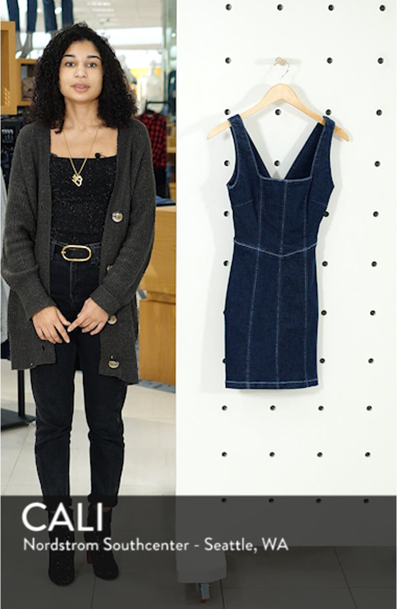 Danni Denim Minidress, sales video thumbnail