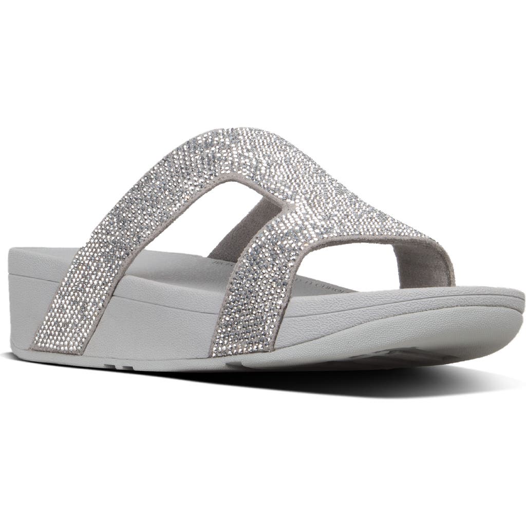 Fitflop Marli Slide Sandal In Silver