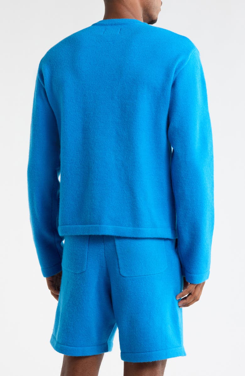 HONOR THE GIFT Cotton Logo Sweater, Alternate, color, Blue