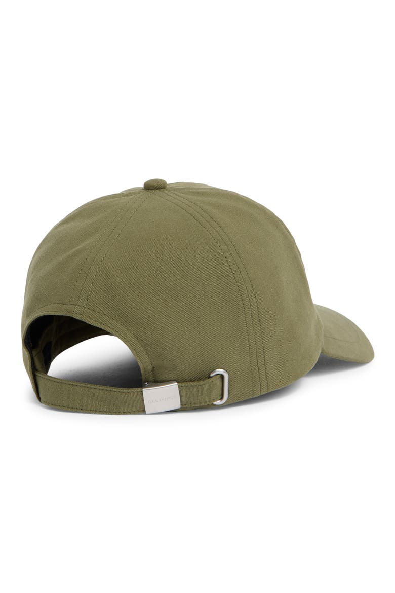 Burman Logo Baseball Cap, Alternate, color, OLIVE GREEN