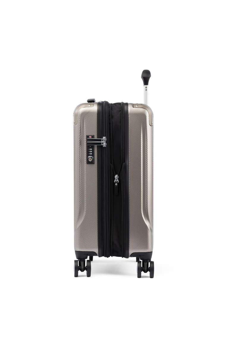 Pathways 3 Hardside Expandable 21" Carry On Spinner Luggage, Alternate, color, Champagne