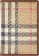 Burberry Check Passport Holder