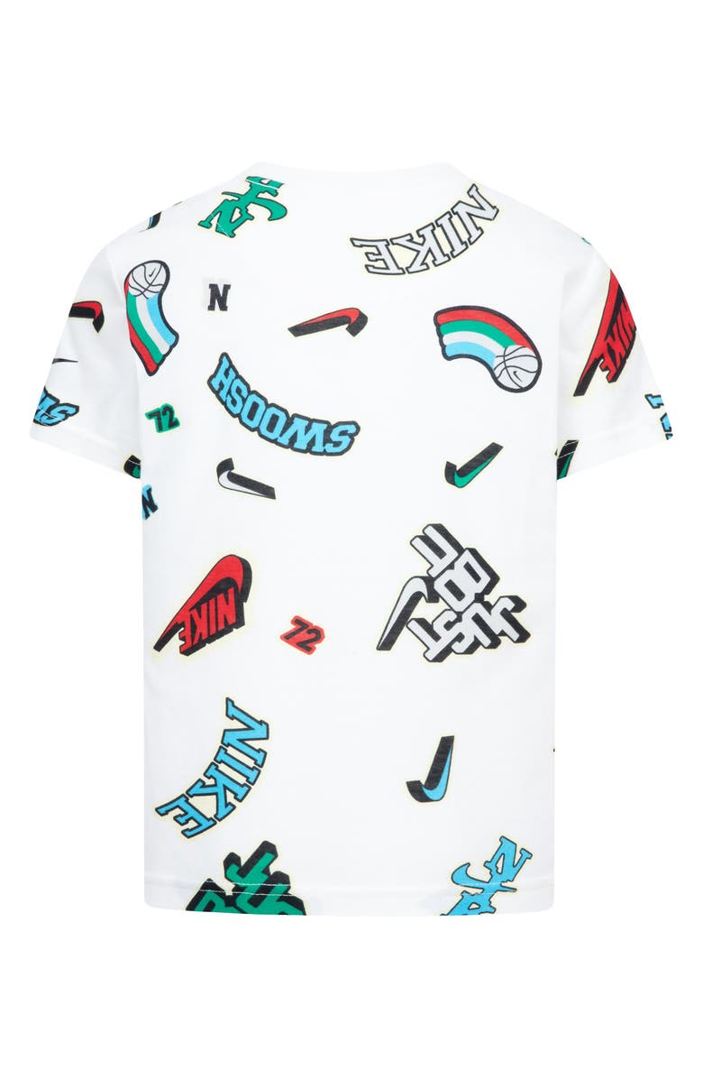 Nike Kids' Varsity Print T-Shirt, Alternate, color, 