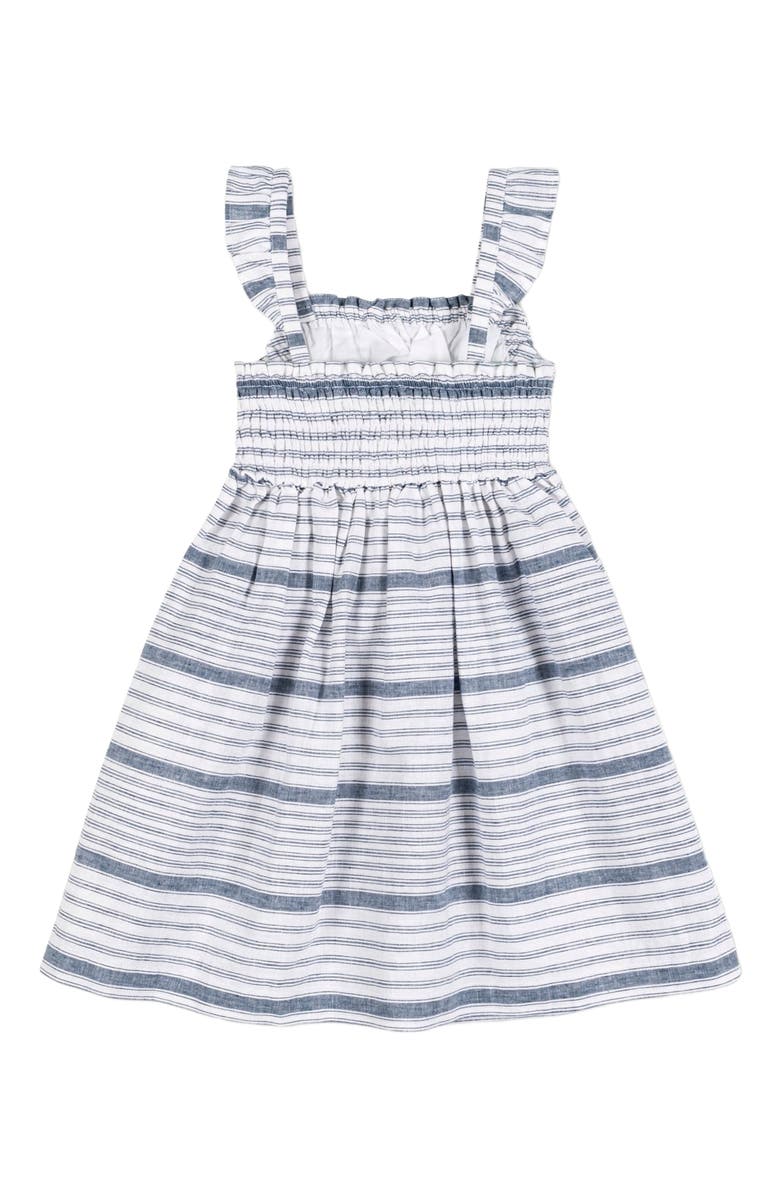 Hope & Henry Girls' Smocked Flutter Dress, Kids, Alternate, color,