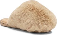 Free People Snowball Faux Fur Slipper