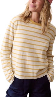 Marine Layer Juno Long Sleeve Stripe Top