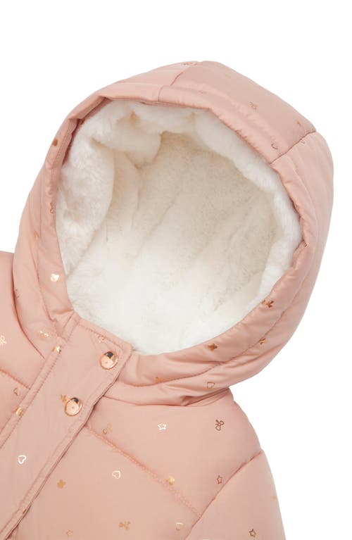 Rokka&rolla Kids' Starlight Winter Coat In Neutral