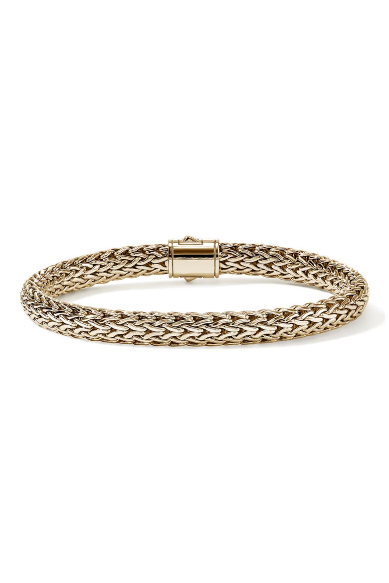 Icon Chain Bracelet, 6.5mm, Alternate, color, GOLD