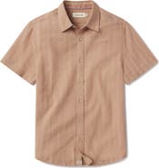 The Normal Brand Freshwater Everyday Short Sleeve Button-Up Shirt
