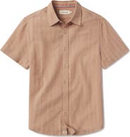 The Normal Brand Freshwater Everyday Short Sleeve Button-Up Shirt