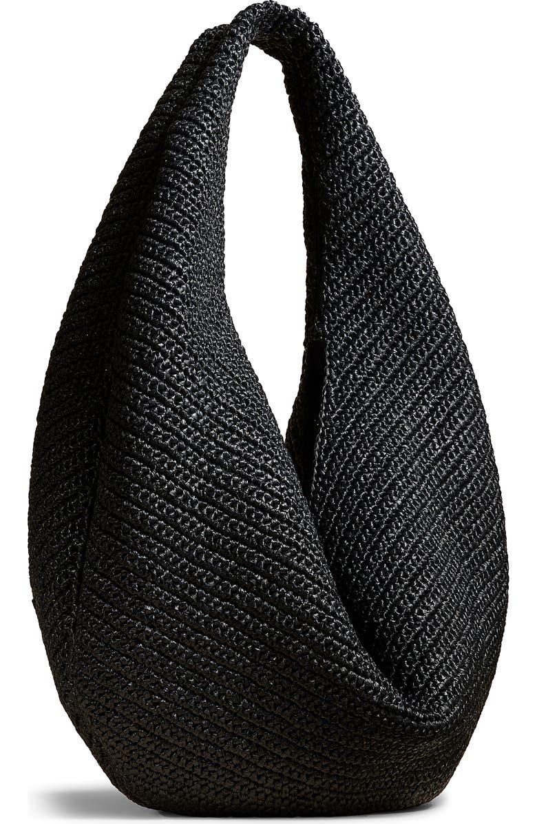 Khaite Large Olivia Woven Palm Hobo Bag, Alternate, color,