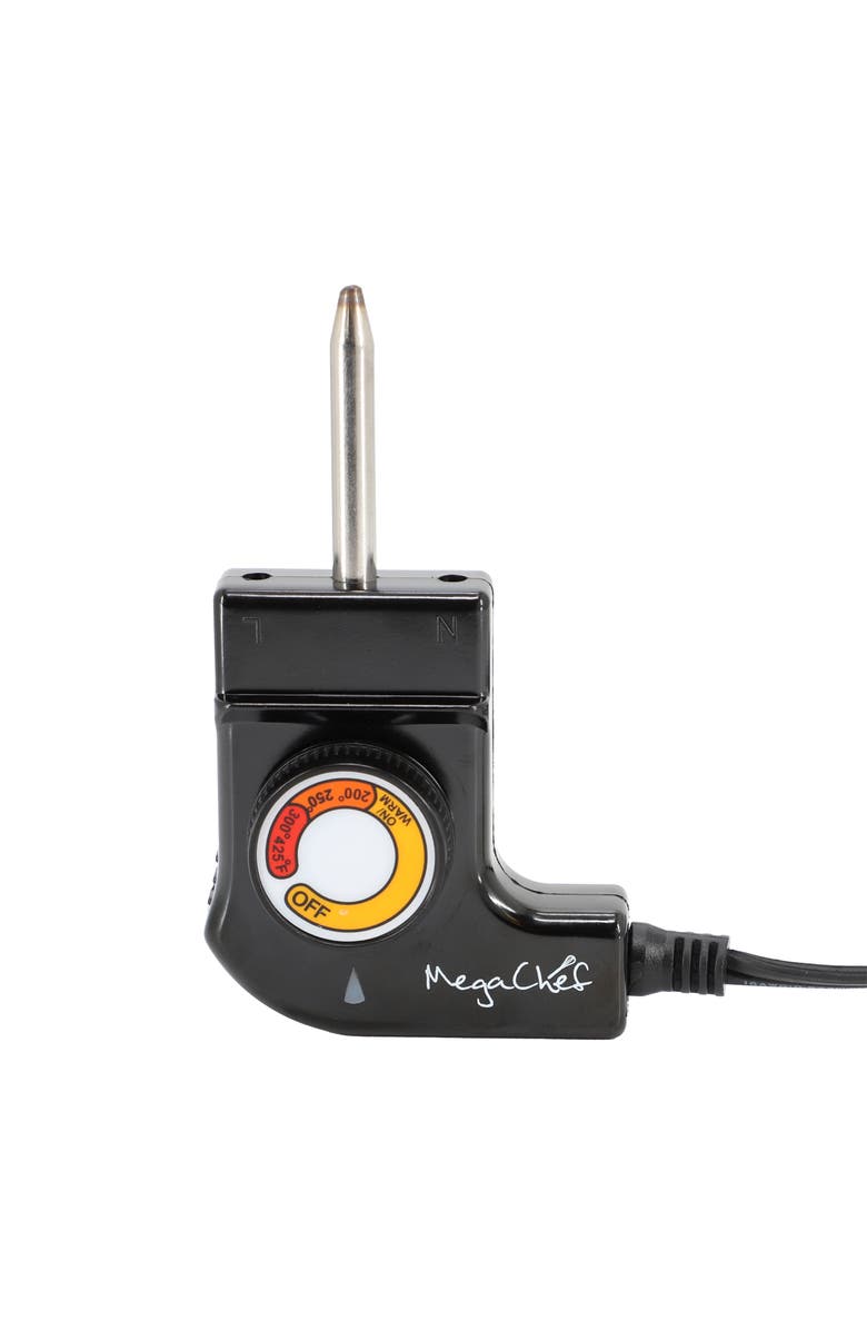 Megachef 11.81 Inch Electric Skillet with Non-Stick Coating in Black, Alternate, color, Black