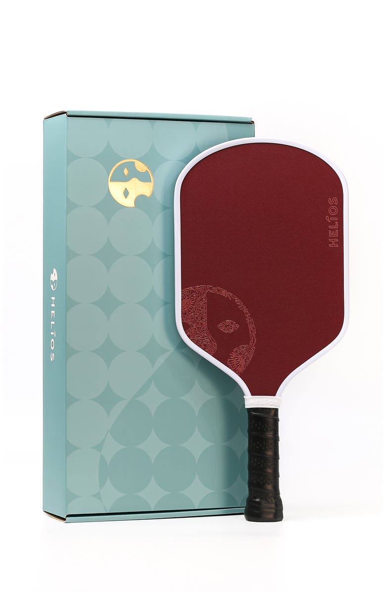 Helios The ATHOS Pro Pickleball Paddle, Alternate, color, Maroon
