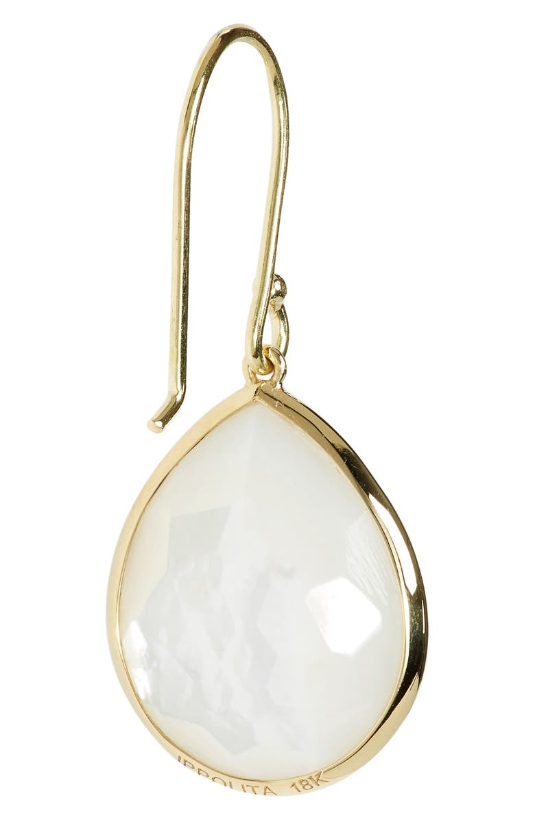 Ippolita Rock Candy Teardrop Earrings, Alternate, color, Gold