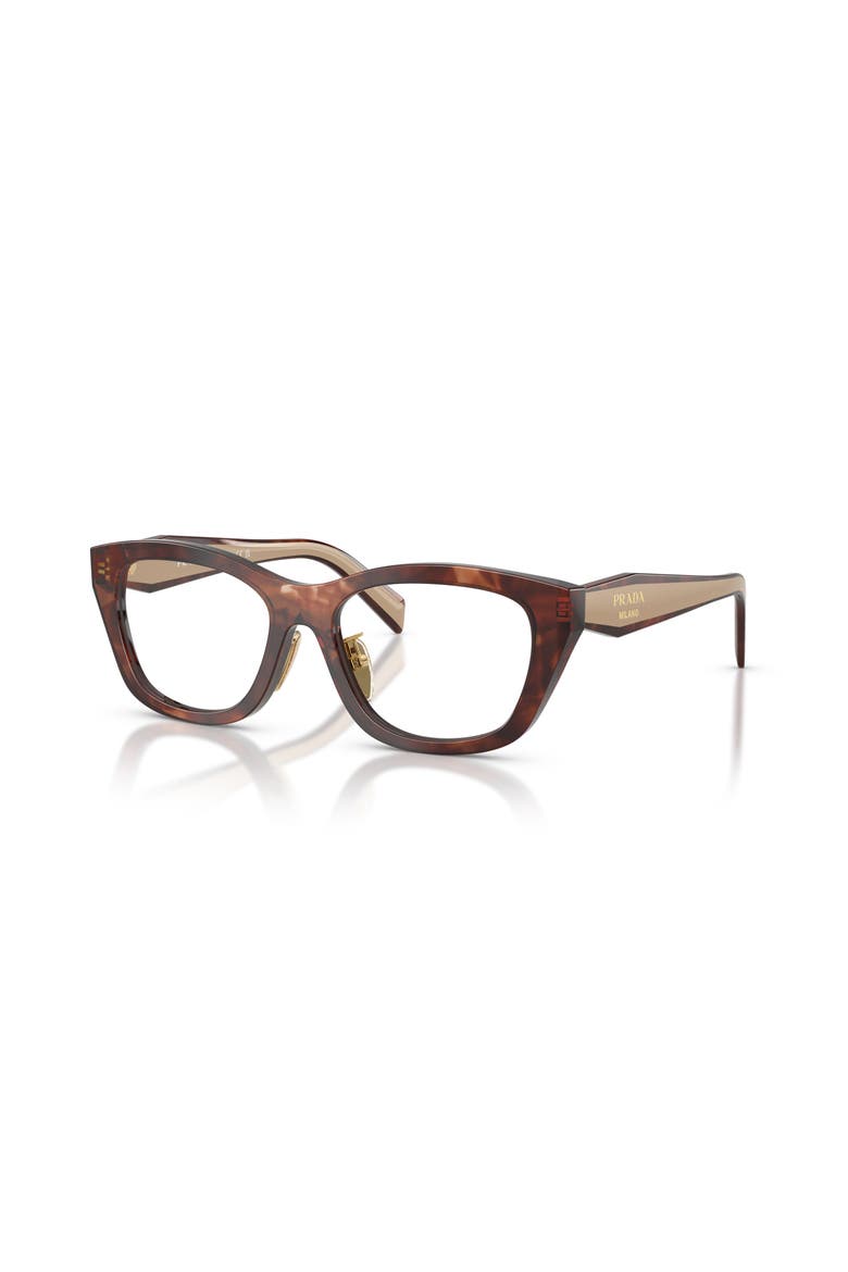 53mm Irregular optical glasses, Main, color, Brown