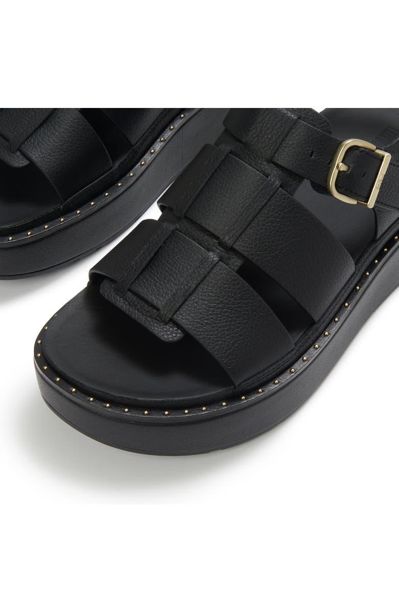 FitFlop Gen-FF Max Fisherman Sandals, Alternate, color, All Black