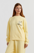 Chinti & Parker Peanuts Athletics Graphic Cotton Sweatshirt
