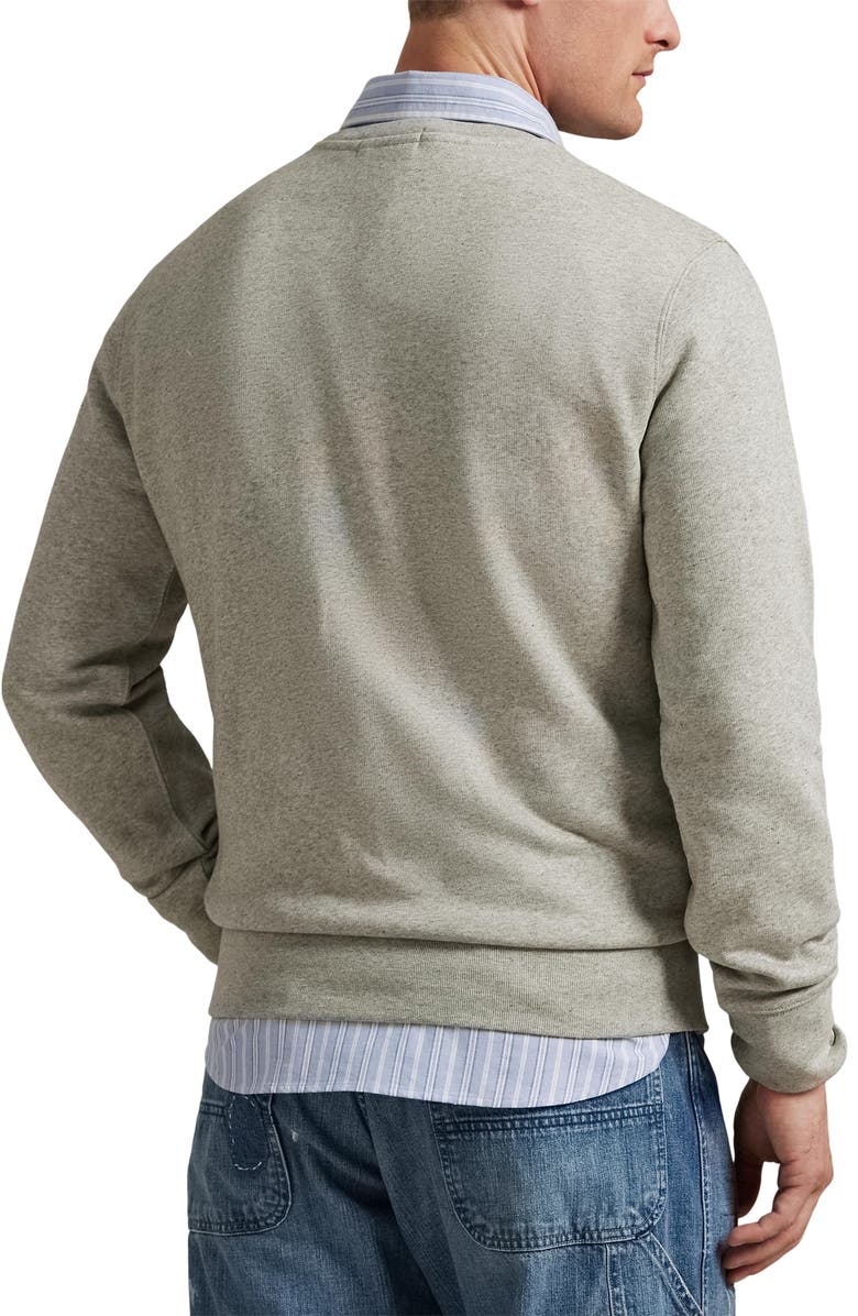 Polo Ralph Lauren Polo Bear Graphic Sweatshirt, Alternate, color, Loft Heather/ Heritage Bear