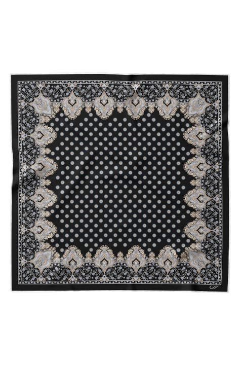 Filippo - Hand Rolled Silk Neckerchief for Men