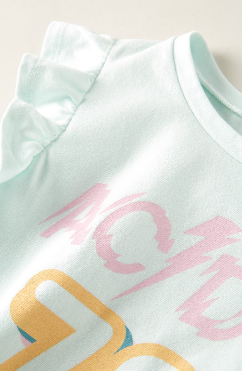 Tucker + Tate Kids' Ruffle Sleeve T-Shirt, Alternate, color, Blue Saltwater Acdc Tour