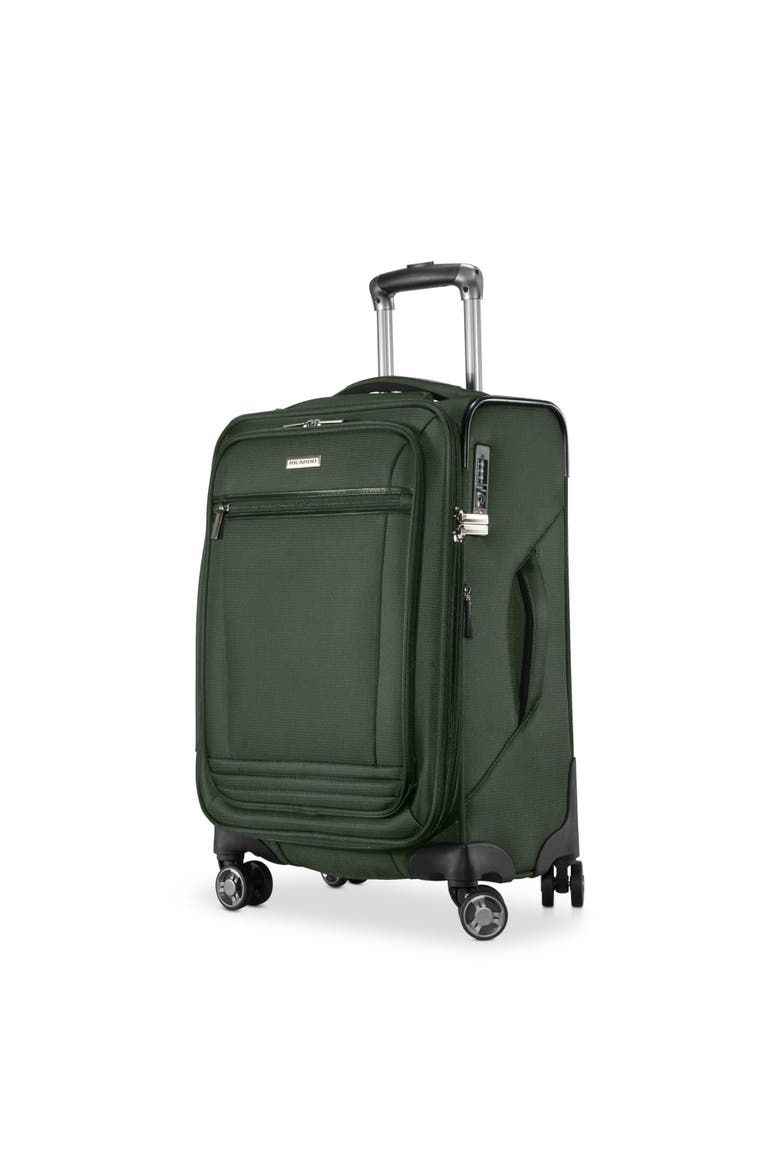 Avalon Softside 20" Carry On Spinner, Main, color, Juniper Green
