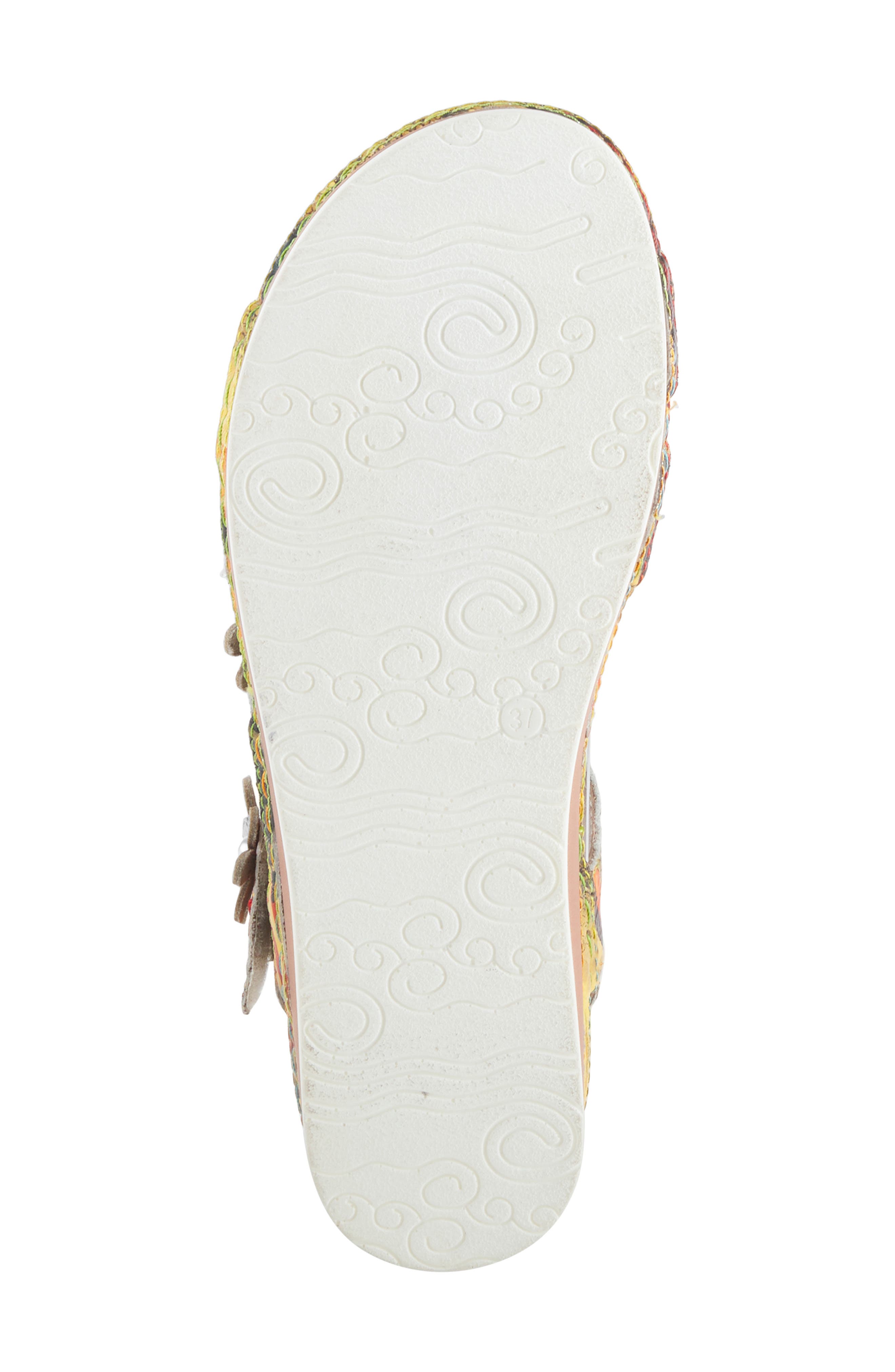 L'Artiste by Spring Step Charleen Wedge Sandal, Alternate, color, 