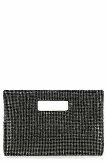 Jessica McClintock Asher Cut Out Handle Clutch