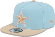 New Era Men's New Era Light Blue/Brown Dallas Cowboys Two-Tone Color Pack A-Frame 9FIFTY Snapback Hat