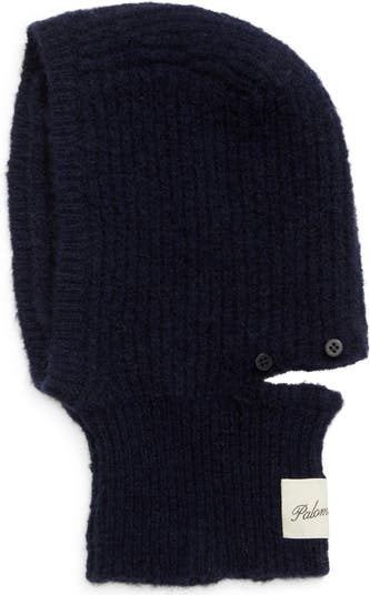 Paloma Wool Angels Button Wool & Alpaca Blend Rib Balaclava