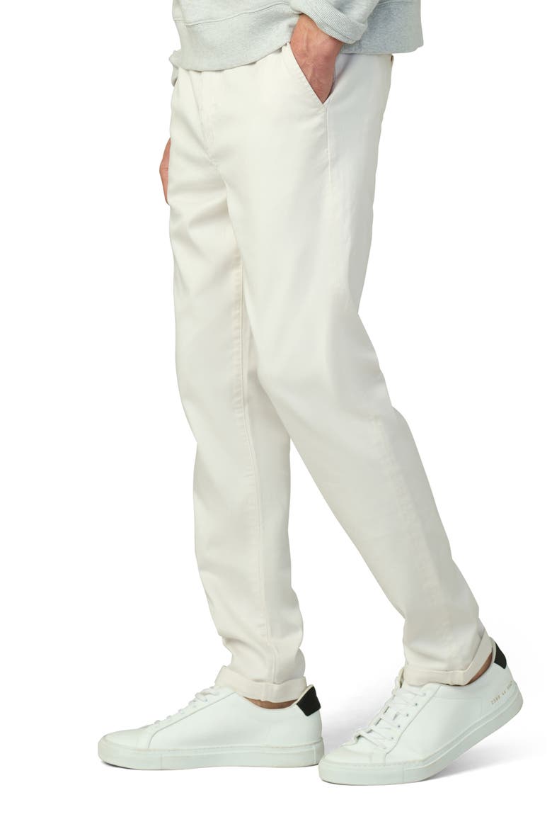 The Laird Slim Fit Elastic Waist Pants, Alternate, color, SEA SALT