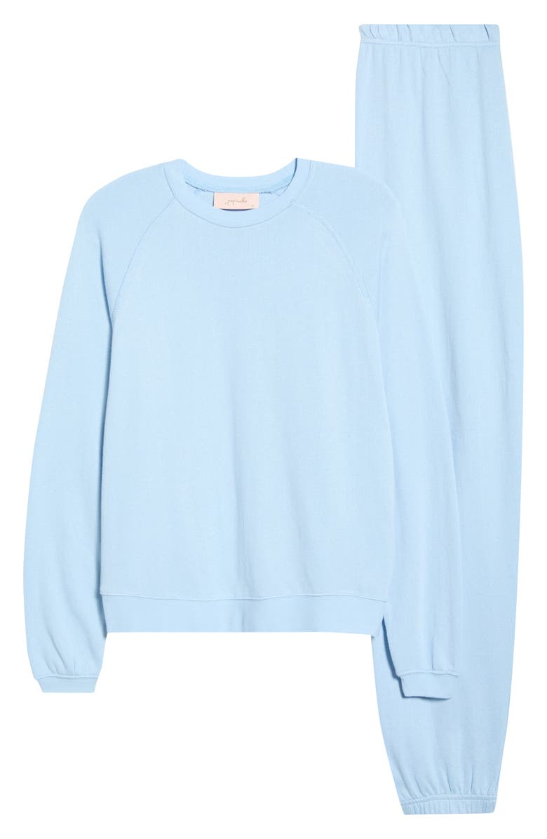 Papinelle Most Wanted Pajamas, Alternate, color, Clear Sky