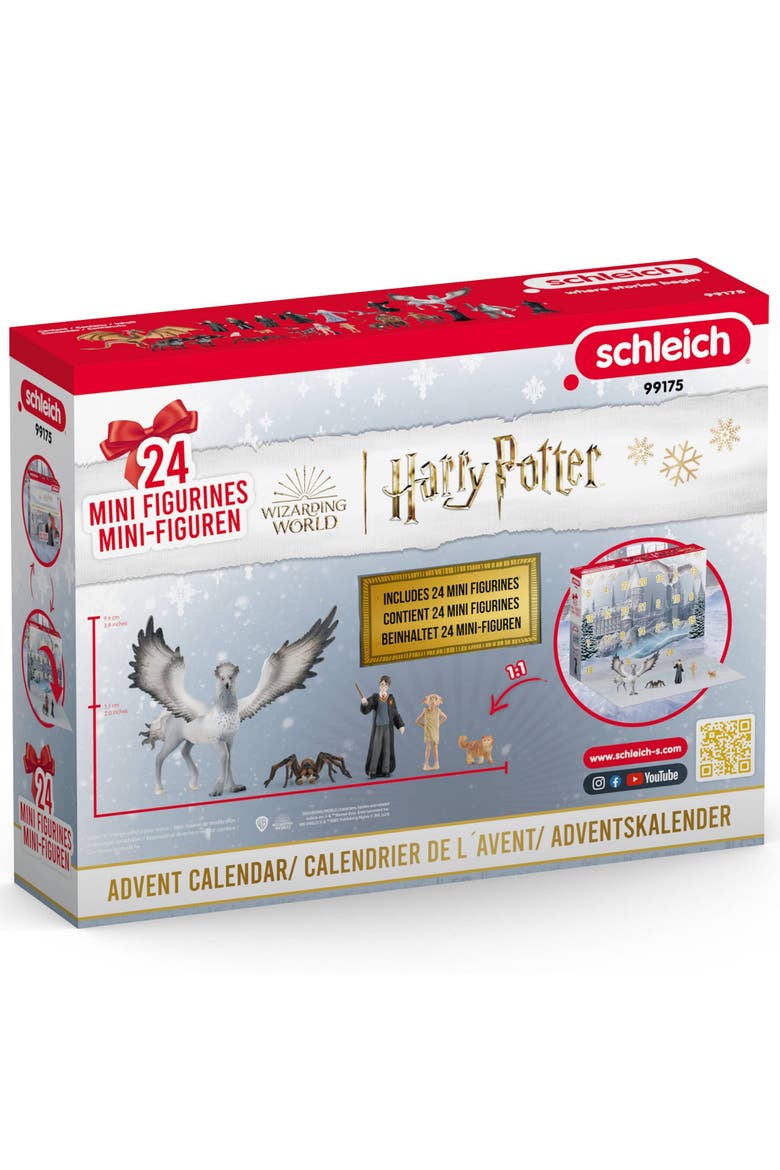 Wizarding World, Harry Potter Holiday Advent Calendar, 24 Figurines, Alternate, color, Multicolored