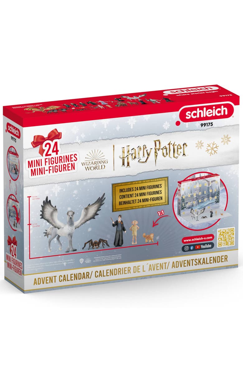 Schleich Wizarding World, Harry Potter Holiday Advent Calendar, 24 Figurines, Alternate, color, Multicolored