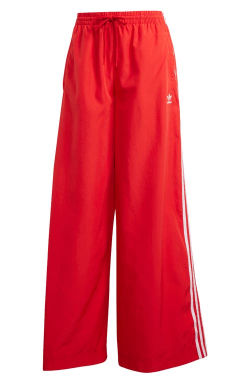 Adidas Originals Adidas Orignals Adicolor Firebird Oversized Track Pants In Red