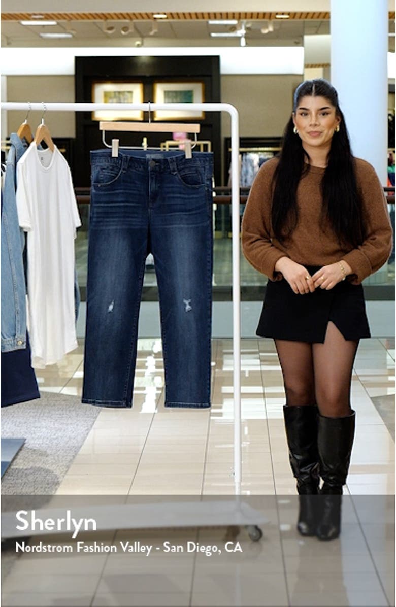 'Ab'Solution Ankle Straight Leg Jeans, sales video thumbnail