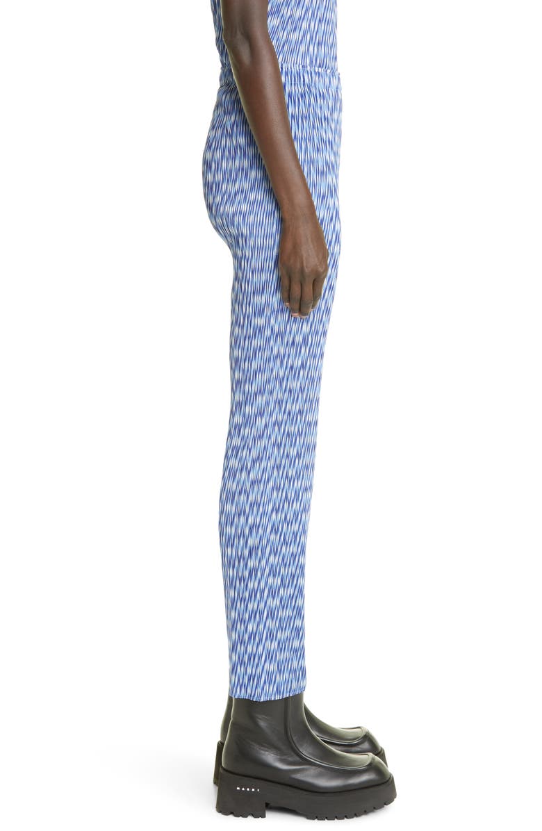 Pleats Please Issey Miyake Whistle Abstract Print Pleated Pants, Alternate, color,