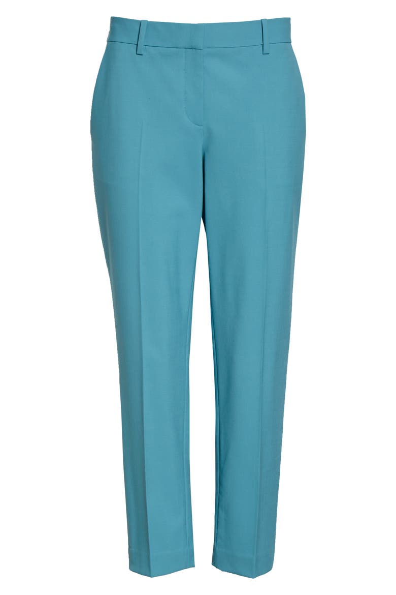 Treeca 2 Crop Suit Pants, Alternate, color, TEAL