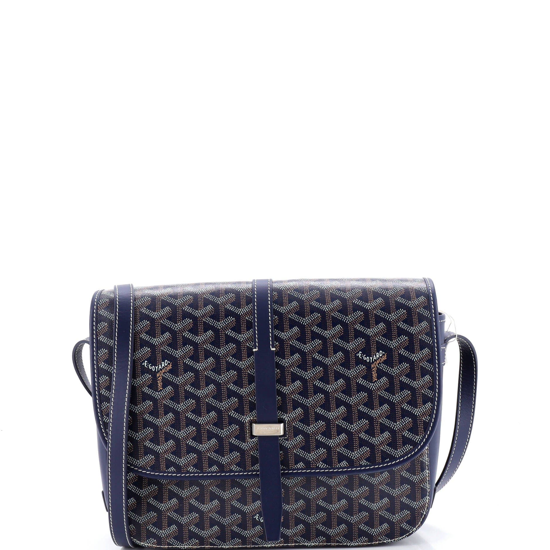 Belvedere II Messenger Bag Coated Canvas MM, Main, color, Blue