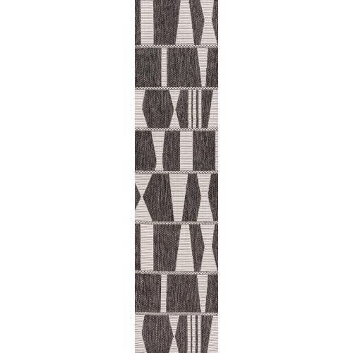 Jonathan Y Odette Modern Geometric Abstract Two-tone Indoor/outdoor Area Rug