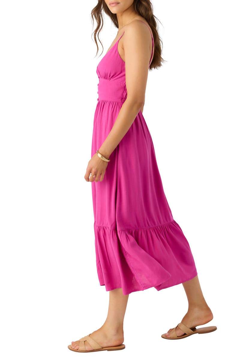 O'Neill Pilar Midi Sundress, Alternate, color, Fuchsia