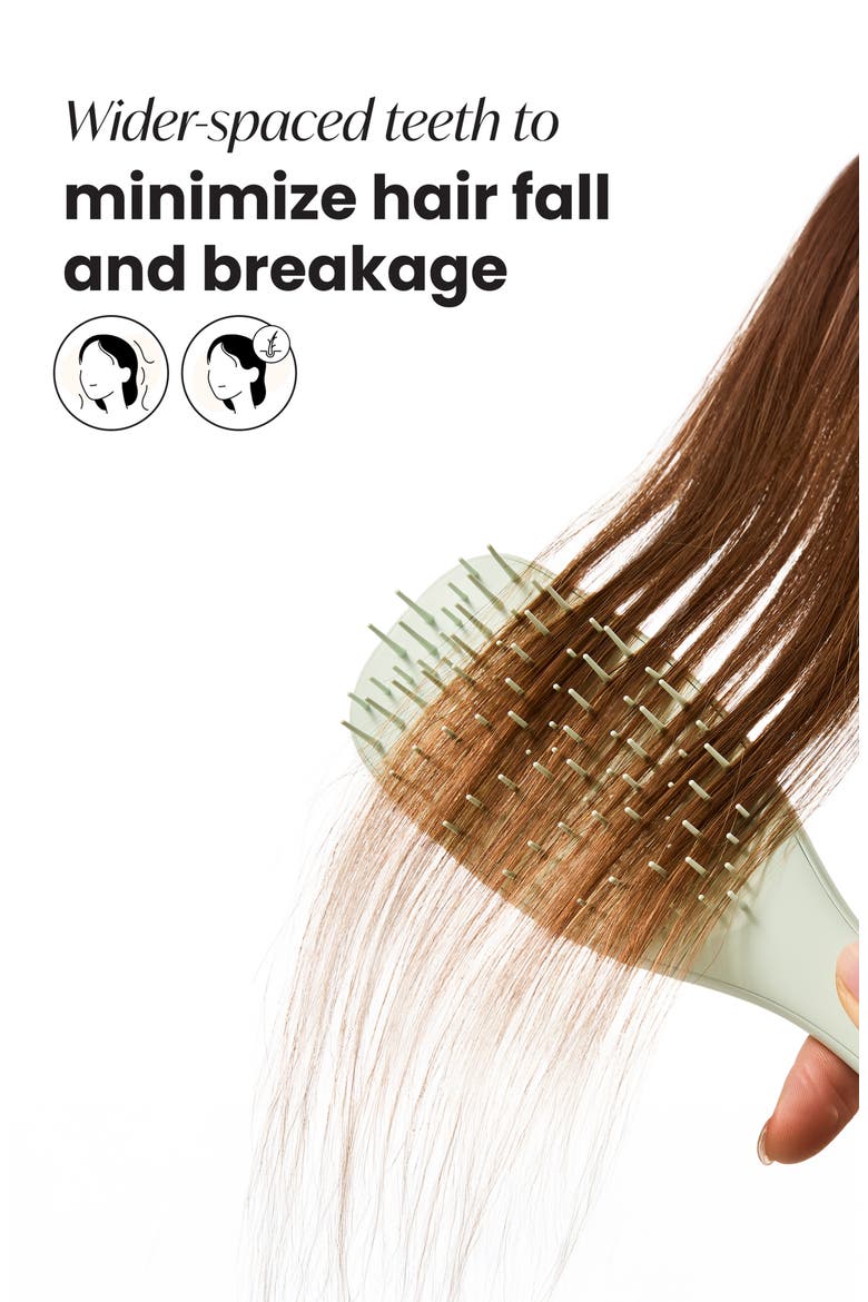 Ultimate Detangler Hairbrush - Extra Gentle, Alternate, color, EUCALYPTUS GREEN