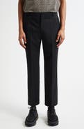 Balmain Tailored Straight Leg Wool Pants