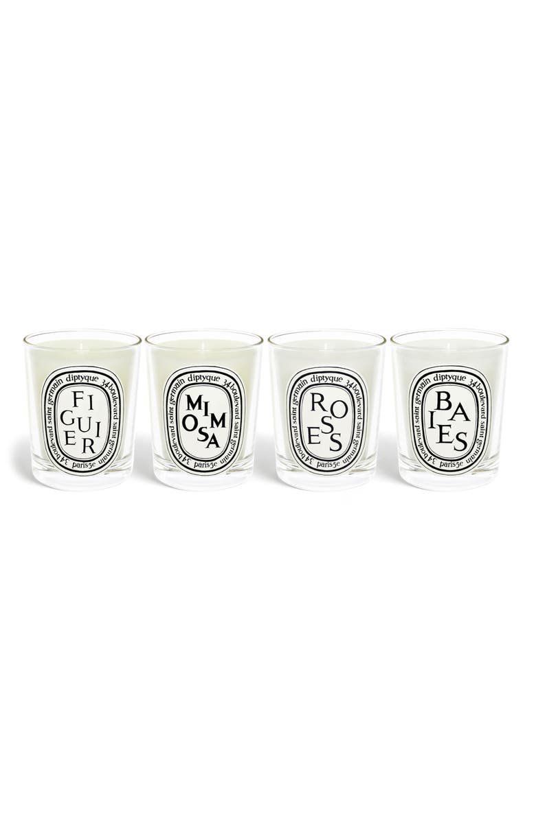 Diptyque 4-Piece Discovery Candle Gift Set $168 Value, Main, color,