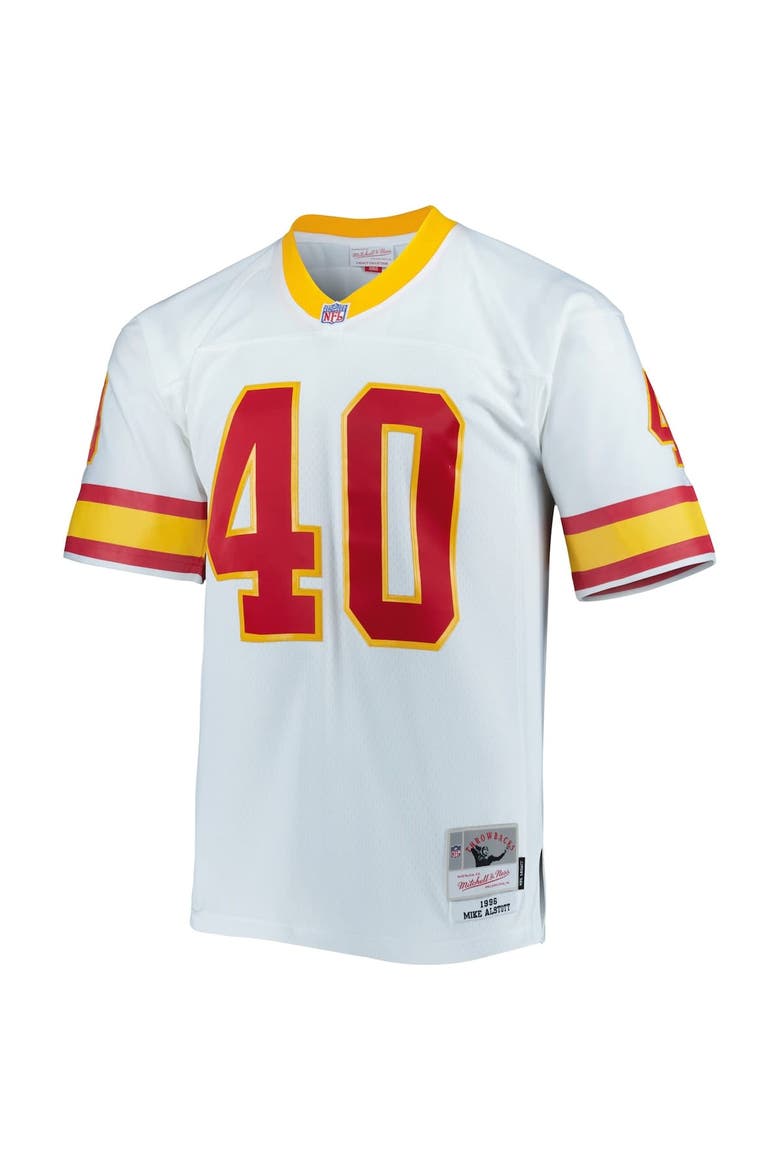 Men's Mitchell & Ness Mike Alstott White Tampa Bay Buccaneers Legacy Replica Jersey, Alternate, color, White