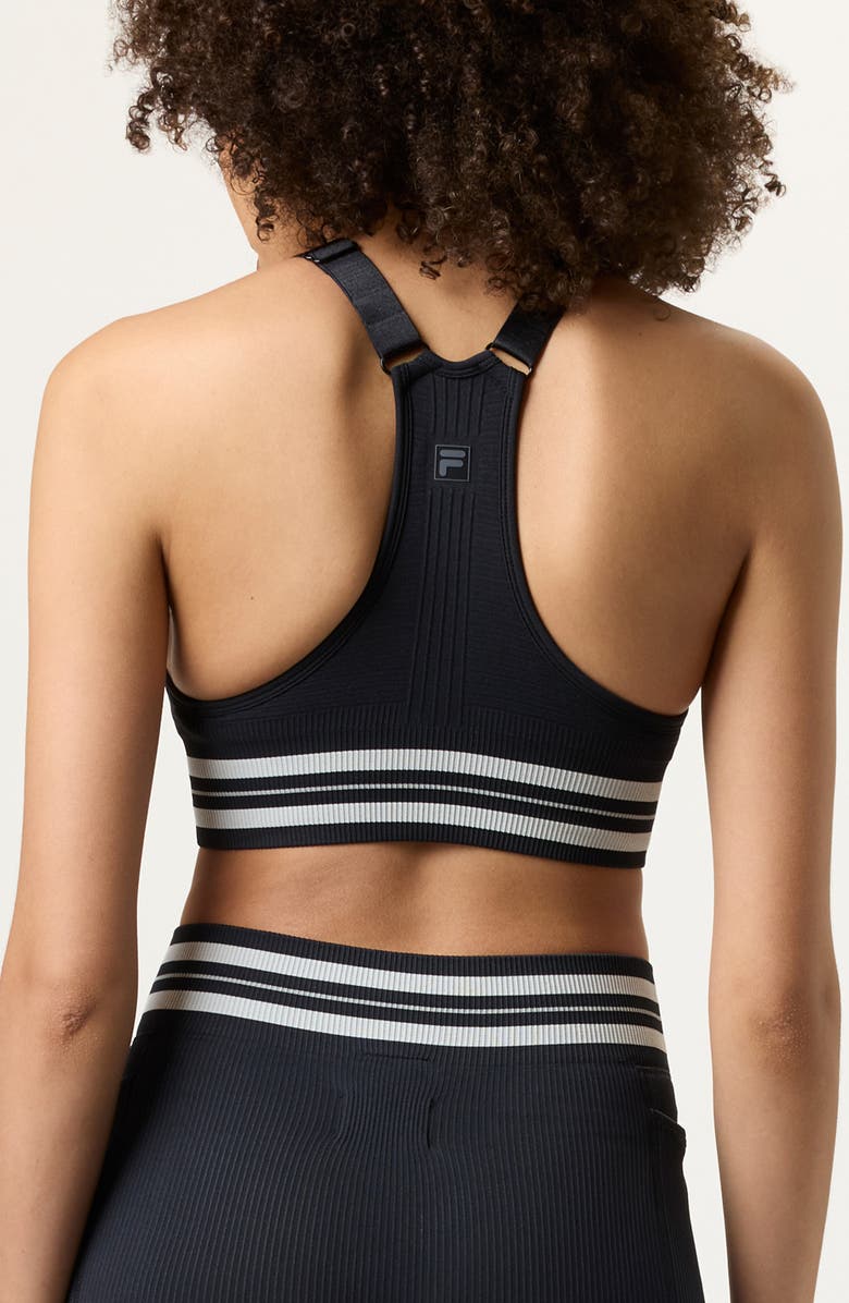 FILA Lucky Ace Seamless Sports Bra, Alternate, color, 