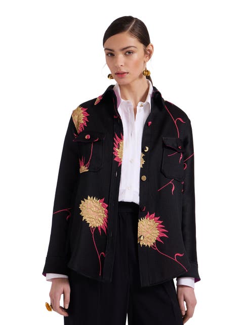 Better Than Your Boyfriend'S Jacket Derby Jacquard Black