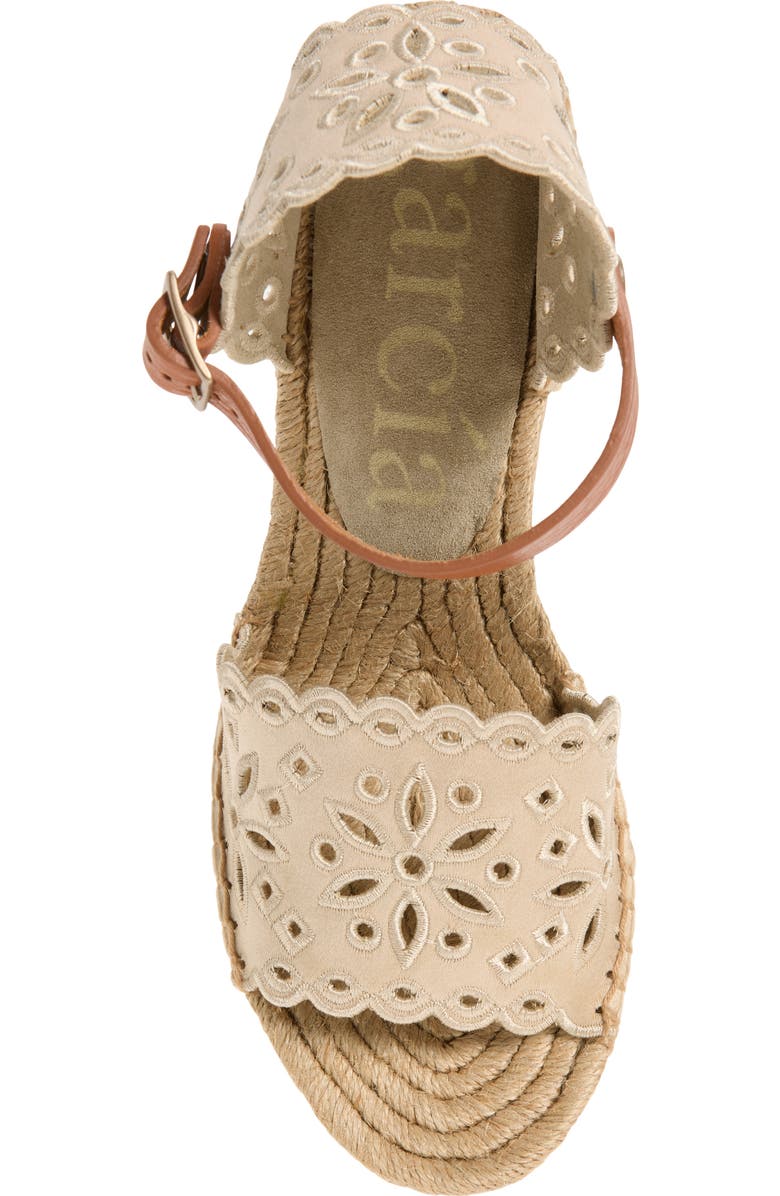 Pedro Garcia Orito Espadrille Sandal, Alternate, color, Marzipan